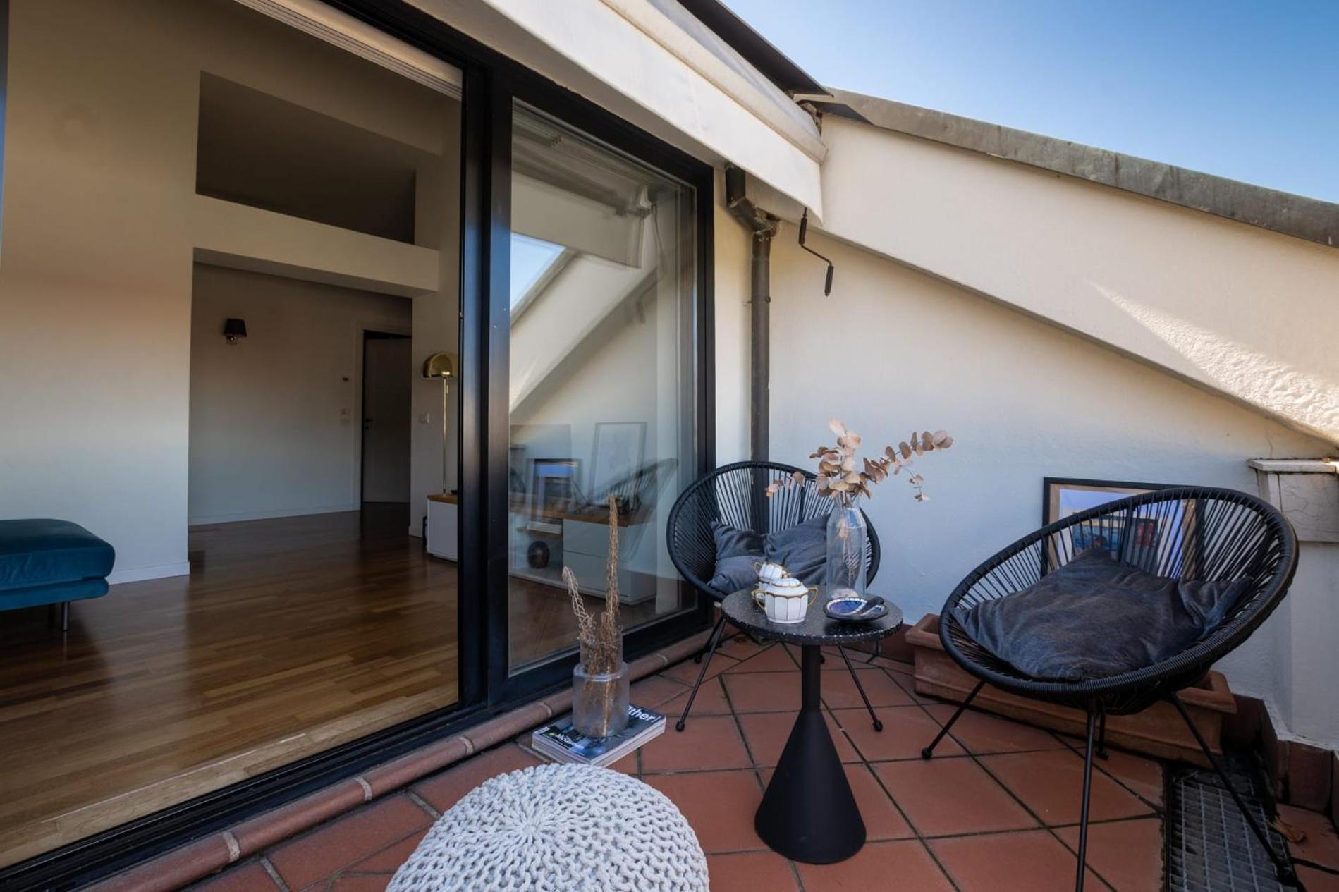 Solari Design Attic Apartment Milan